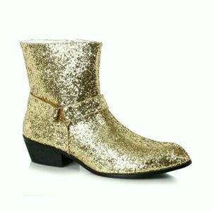 men Boots Disco Dynamo Dance Halloween
